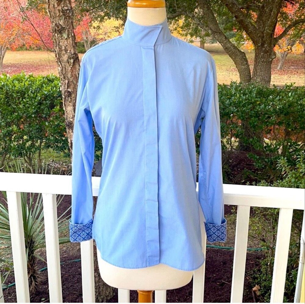 Essex Classics Ladies Fitted Wrap Collar Show Shirt